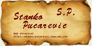 Stanko Pucarević vizit kartica